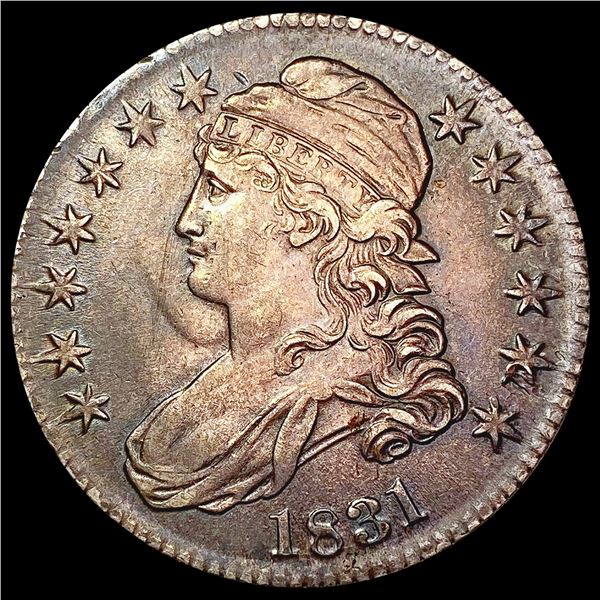 1831 Capped Bust Half Dollar CHOICE AU