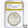 Image 1 : 1879 Morgan Silver Dollar PGA MS63