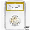 Image 1 : 1926 Standing Liberty Quarter PGA MS65