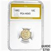 Image 1 : 1882 Seated Liberty Dime PGA MS65
