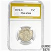 Image 1 : 1929-D Standing Liberty Quarter PGA MS64