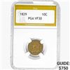 Image 1 : 1829 Capped Bust Dime PGA VF30