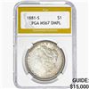 Image 1 : 1881-S Morgan Silver Dollar PGA MS67 DMPL
