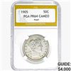 Image 1 : 1905 Barber Half Dollar PGA PR64 PROOF, CAMEO