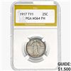 Image 1 : 1917 Standing Liberty Quarter PGA MS64 FH, TY 1