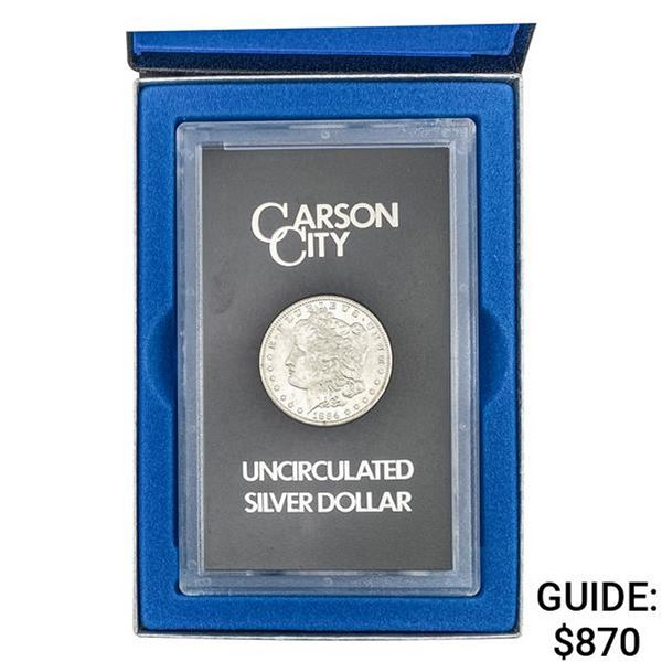 1884-CC Morgan Silver Dollar   GSA