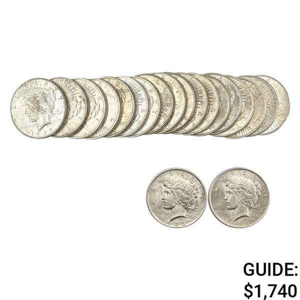 1922-1925 [20] Silver Peace Dollar