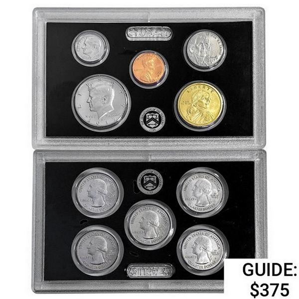 2017 US Mint 225th Anniv. Enhanced Uncirculated Set [10 Coins]