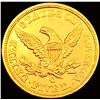 Image 2 : 1855-C $5 Gold Half Eagle CHOICE BU