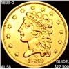 1839-O $2.50 Gold Quarter Eagle CHOICE AU