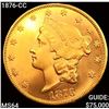 1876-CC $20 Gold Double Eagle CHOICE BU