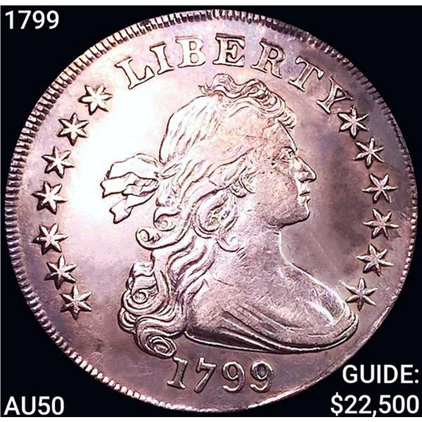 1799 Draped Bust Dollar CLOSELY UNCIRCULATED