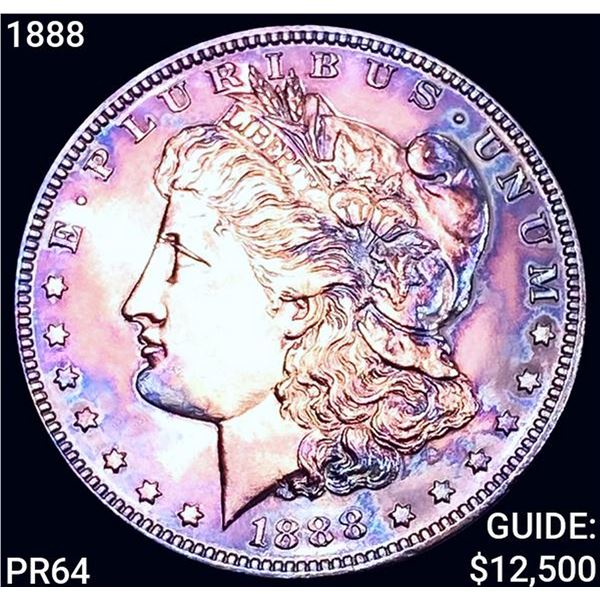 1888 Morgan Silver Dollar GEM PROOF