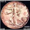 1921-S Walking Liberty Half Dollar CHOICE AU