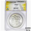 1888 Morgan Silver Dollar ANACS MS63