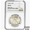 Image 1 : 1946-D Walking Liberty Half Dollar NGC MS64