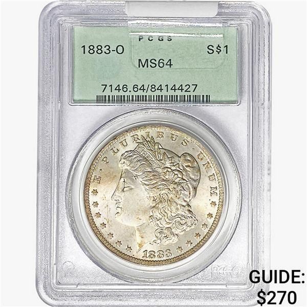 1883-P Morgan Silver Dollar PCGS MS64