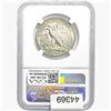 Image 2 : 1943-S Walking Liberty Half Dollar NGC MS64