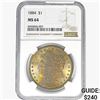Image 1 : 1884 Morgan Silver Dollar NGC MS64