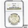 Image 1 : 1943-D Walking Liberty Half Dollar NGC MS64