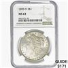 Image 1 : 1899-O Morgan Silver Dollar NGC MS63