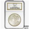 Image 1 : 1899-O Morgan Silver Dollar NGC MS63
