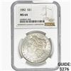 Image 1 : 1882 Morgan Silver Dollar NGC MS64