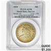 Image 1 : 1834 "Small Date & Letter" Capped Bust Half Dollar PCGS AU50