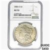 Image 1 : 1886-O Morgan Silver Dollar NGC AU53