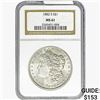 Image 1 : 1882-S Morgan Silver Dollar NGC MS61