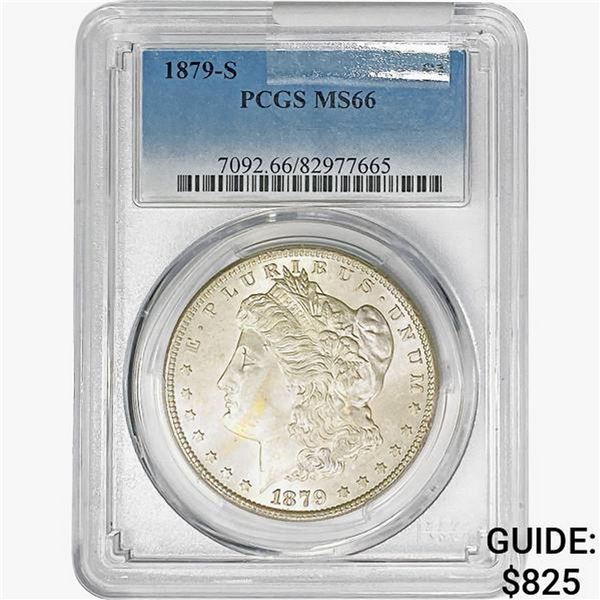 1879-S Morgan Silver Dollar PCGS MS66