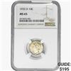 Image 1 : 1935-D Mercury Silver Dime NGC MS65