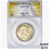 Image 1 : 1948 Franklin Half Dollar ANACS MS65 FBL