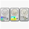 Image 2 : [3] 2009-2018 Silver Eagle NGC MS69
