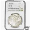 1887-S Morgan Silver Dollar NGC MS62