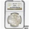 Image 1 : 1881-S Morgan Silver Dollar NGC MS66