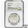 Image 1 : 1946 Walking Liberty Half Dollar NGC MS64