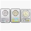 Image 2 : [3] 1966-1976 Kennedy Half Dollar NGC/PCGS MS/PR67/69 DCAM