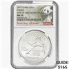 Image 1 : 2017 30g Silver 10 Yuan Panda NGC MS70