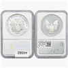 Image 2 : [2] 1986-2007 Silver Eagle NGC MS/PF68/69 ULTRA CAMEO