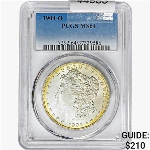 1904-O Morgan Silver Dollar PCGS MS64