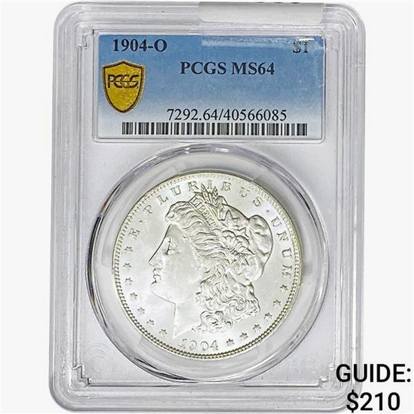 1904-O Morgan Silver Dollar PCGS MS64