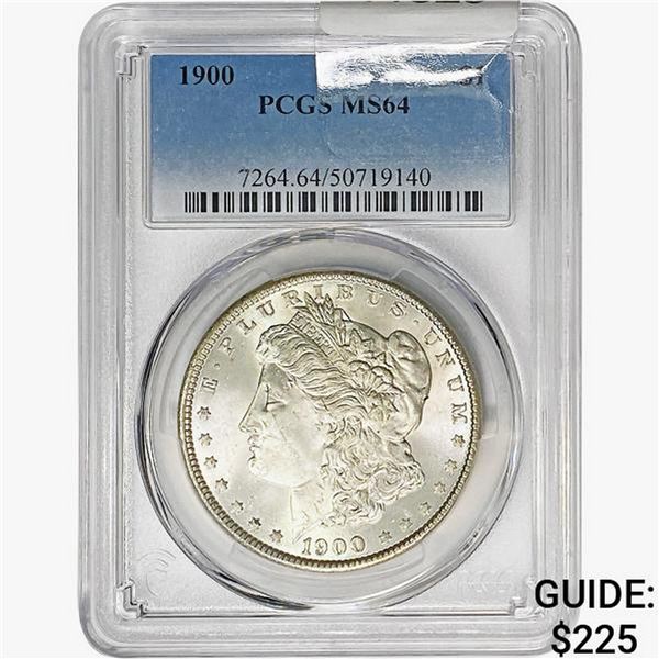 1900 Morgan Silver Dollar PCGS MS64