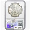 Image 2 : 1887 Morgan Silver Dollar NGC MS63