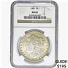 Image 1 : 1889 Morgan Silver Dollar NGC MS63