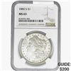Image 1 : 1880-S Morgan Silver Dollar NGC MS63