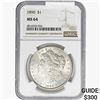 Image 1 : 1890 Morgan Silver Dollar NGC MS64