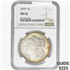 Image 1 : 1879 Morgan Silver Dollar NGC MS62