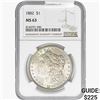 Image 1 : 1882 Morgan Silver Dollar NGC MS63