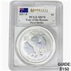 Image 1 : 2017-P 1oz Silver AUS Year of Rooster Coin PCGS MS70